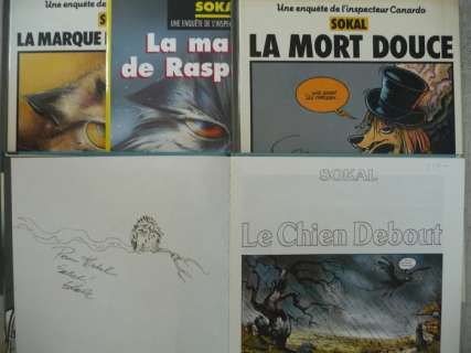 Sokal | Canardo T2 à T4 + dédicace - 3x C + B - EO/Ré - (1981/1983) | Catawiki