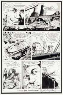 Mark Schultz and Steve Stiles Xenozoic Tales #2 "Rules of the Game" Page 4 Original Art (Kitchen -