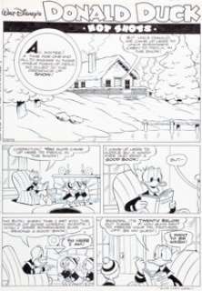 William Van Horn Mickey Mouse #2003-23 "Hot Shots" Complete 10-Page Story Original Art (Egmont -