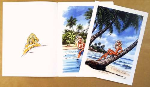 Dany | Dany - Portfolio Numéroté/Signé - Il était 7 fois #29 + Dédicace - EO - (2023) | Catawiki