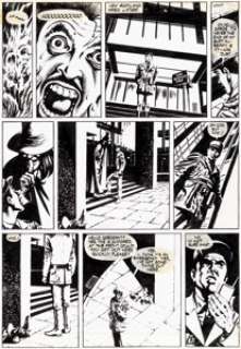 David Lloyd Warrior Magazine #4 Story Page  6 V for Vendetta Original Art (Quality Communications,  1982)....
