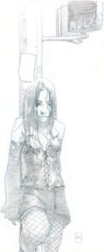 Joshua Middleton NYX #3 Cover and Concept  Art X-23 First Appearance Original Art (Marvel, 2004)....  (Total: 4 Original Art)