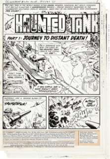 Dick Ayers and Sam Glanzman G.I. Combat #230 Complete 14-Page Story Original Art (DC, 1981). In "Battle -