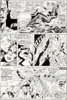 Jim Steranko and John Tartaglione X-Men #51 Story Page 5 Iceman, Beast, and Polaris Original Art (Marvel, 1968).... | Heritage