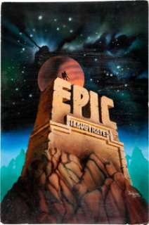 Peter Ledger Epic Illustrated Promotional Painting Original Art (Marvel Comics, 1979). The Australian -