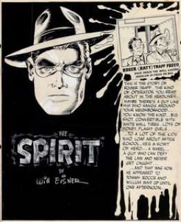 Will Eisner The Spirit Planche 1 - 29 janvier 1950 (Register and Tribune Syndicate, 1950).... | Heritage
