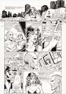 George Pérez and Joe Rubinstein Infinity Gauntlet #3 Page 32 Original Art (Marvel, 1991).... | Heritage