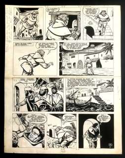 Sirius | Sirius - Originele pagina - Les Timour T13 - Mission à Byzance - (1960) | Catawiki