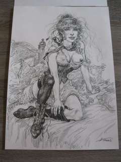 Kas | Kas - Originele tekening - Het meisje van Paname - (2019) | Catawiki