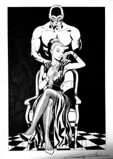 Candita, Giuseppe | Candita, Giuseppe - Original drawing "Tributo a Eva Kant - il Gesto" | Catawiki