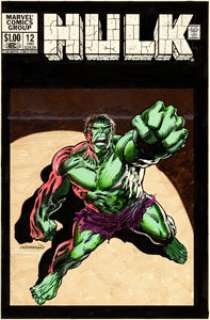Brent Anderson Incredible Hulk Annual #12 Cover Original Art (Marvel, 1983)....