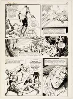 Al Williamson Flash Gordon #5 Story Page 5 Original Art (King Features, 1967).... | Heritage
