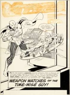 Gil Kane and Sid Greene The Atom #13 Complete Issue Original Art Group of 26 (DC, 1964).... (Total: 26 Original Art) | Heritage