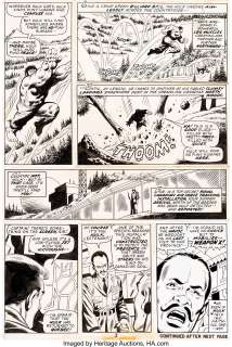 Herb Trimpe and Jack Abel The Incredible Hulk #180 Story Page 3 Original Art (Marvel, 1974)....