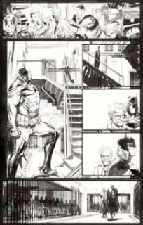 Sean Murphy Batman: White Knight #3 Story Page 20 (DC, 2018). Batman and Commissioner Gordon star on this -
