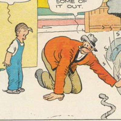 King- Gasoline Alley Sunday Proof Page (1925) | Russ Cochran