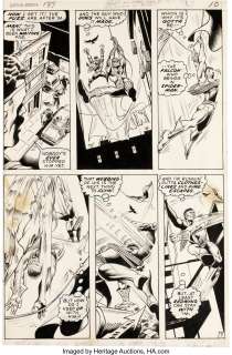 Gene Colan Et Bill Everett | Captain America #137 Planche 7 Original Art (Marvel, 1971). Gene Colan and Bill Everett Captain America #137 Story Page 7 Original Art (Marvel, 1971). | Heritage
