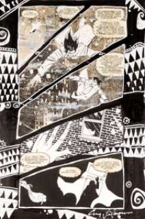 Graig Gilmore et Mike Witherby - Morbius, The Living Vampire Vol 1 #30 Planche 9 (Marvel, 1995). Graig Gilmore and Mike Witherby Morbius, The Living Vampire Vol 1 #30 Story Page 9 Original Art (Marvel, 1995).