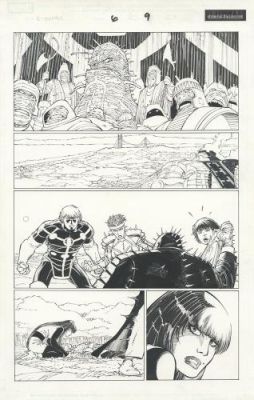 John Romita Jr. | Eternals, issue #6, page 9 | Galerie 9ème Art