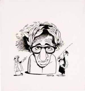 Gotlib, Marcel | Gotlib (Marcel Gotlib) Woody Allen Illustration Original Art (Undated).... | Heritage