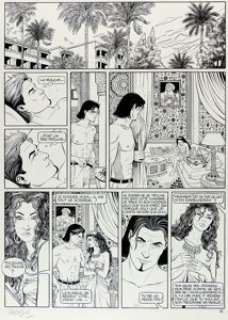 Grenson, Olivier - Olivier Grenson Niklos Koda, ‘Inch Allah‘ #3 Story Page 41 Original Art (Le Lombard, 2001)....