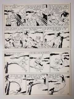 De Moor, Bob | De Moor, Bob - Originele pagina - De Nieuwe avonturen van Tijl Uilenspiegel 4 - De zwarte ossewagen - (1951) | Catawiki