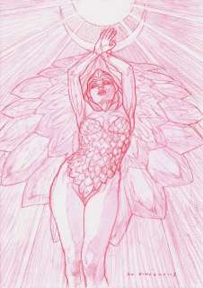 De Vincentiis, Adriano | De Vincentiis, Adriano - illustrazione originale "Sorceress" - (2023) | Catawiki