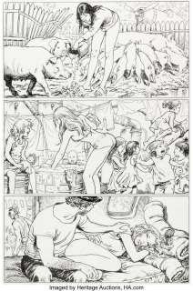 Manara, Milo | Milo Manara X-Women One-Shot Story Page 28 Original Art (Marvel Comics, 2010). ... | Heritage