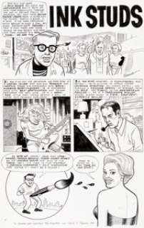 Clowes, Daniel - Daniel Clowes Eightball #9 Story Page 1 Original Art (Fantagraphics, 1992)....