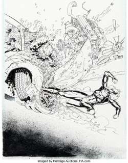 Cassaday, John - John Cassaday Planetary #3 Splash Page 19 Original Art (DC/WildStorm, 1999). ...