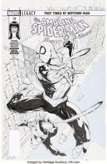 Stegman, Ryan - Ryan Stegman The Amazing Spider-Man: Renew Your Vows #18 Cover Original Art (Marvel, 2018)....