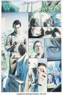 Braithwaite, Doug - Doug Braithwaite and Alex Ross Justice #2 Story Page 2 Original Art (DC, 2006)....