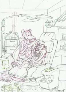 Bernat, Serrat | Bernat, Serrat - Original drawing - Pink Panther and Tasmanian Devil | Catawiki
