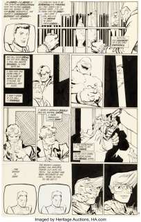 Miller, Frank - Frank Miller and Klaus Janson Batman: The Dark Knight Returns #2 Story Page 34 Original Art (DC, 1986)....