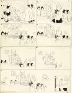 McCay, Winsor - Winsor McCay Little Nemo in Slumberland Sunday Comic Strip Original Art dated 5-26-1907 (New York Herald, 1907)....