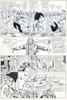 McFarlane, Todd | Todd McFarlane and Al Milgrom Daredevil #241 Story Page 16 Original Art (Marvel, 1987).... | Heritage