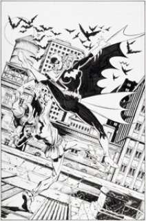 Jurgens, Dan - Dan Jurgens and Norm Rapmund Booster Gold #5 Splash Page 1 Original Art (DC, 2008)....