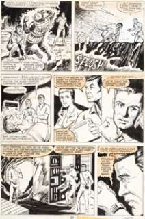 Brozowski, Joe - Joe Brozowski, Tom Palmer, and "Diverse Hands" Star Trek #13 Story Page 18 Original Art (Marvel, 1981)....