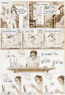 Pedrosa, Cyril - Cyril Pedrosa Portugal Story Page 17 Original Art (Dupuis, 2011)....