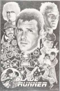 Oscar Calibos Blade Runner Illustration Original Art (2022)....