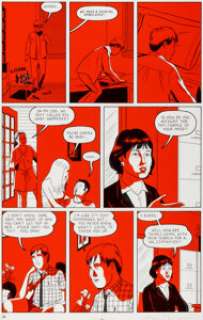 Adrian Tomine - Optic Nerve #7 Story Page 28 Original Art (Drawn & Quarterly, 2000)....