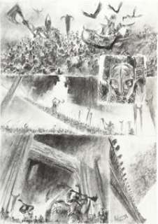 Adrian Smith - Hate, Les Chroniques de la Haine Story Page Original Art (Glénat, 2017).