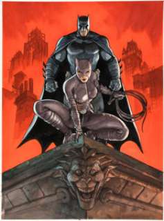 Enrico Marini | Batman : The Dark Prince Charming Collection Edition Cover Original Art (Dargaud, 2020). | Heritage