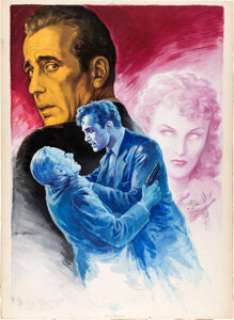 Knock on Any Door by Anselmo Ballester (Columbia, 1949), Signed Italian Mixed Media Artwork on Illustration Board for First-release Italian Poster. | Heritage