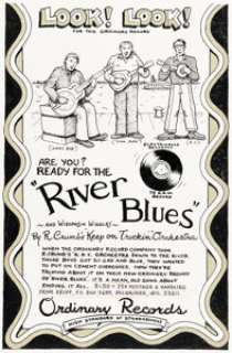 Robert Armstrong - Mickey Rat #2 Back Cover Original Art (Kitchen Sink Press, 1972).