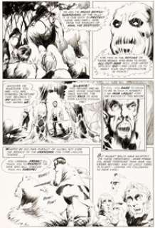 Bernie Wrightson House of Mystery #195 Story Page 8 Original Art (DC, 1971).