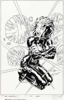 Terry Dodson and Rachel Dodson Generation X #40 Cover Original Art (Marvel, 1998).