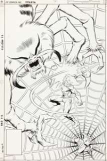 Jose Delbo and Bob McLeod Thundercats #16 Cover Original Art (Marvel, 1987).