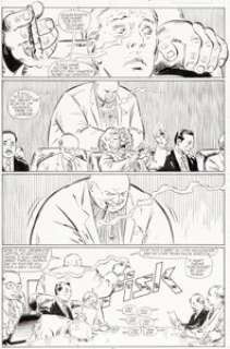 Kieron Dwyer and Fred Fredericks Daredevil #290 Story Page 3 Original art (Marvel, 1991).