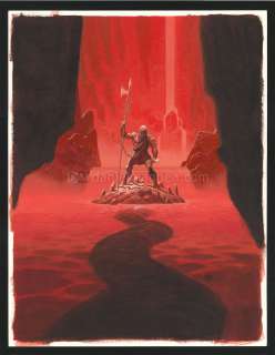 Ralph Meyer - Couverture originale de l‘intégrale - Asgard